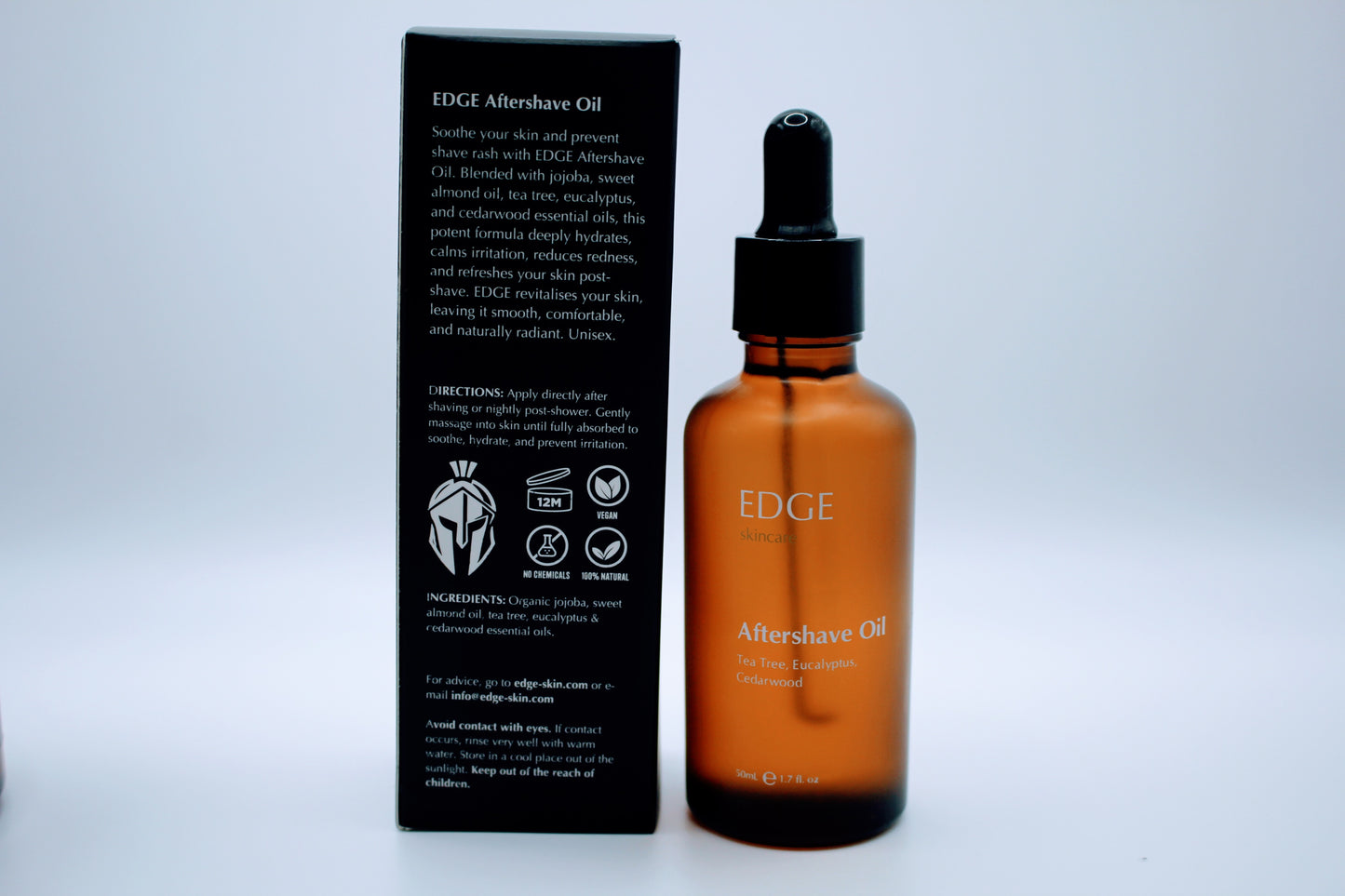 EDGE Organic Aftershave Oil (50mL)